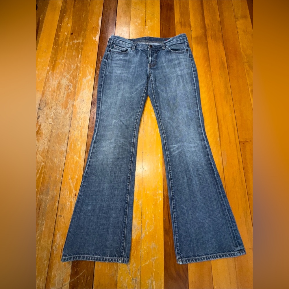 Y2K Citizens of Humanity Ingrid 002-003 Jeans Sz 30 Low Rise Flare Non Stretch